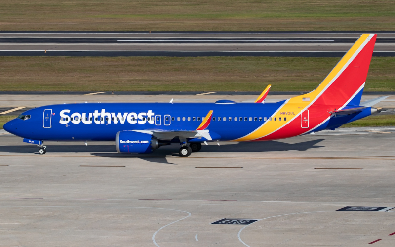 Photo of N8820L - Southwest Airlines Boeing 737 MAX 8 at TPA on AeroXplorer Aviation Database