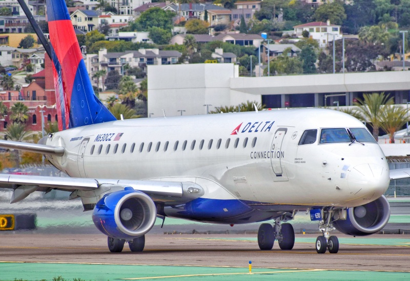 Photo of N603CZ - Delta Connection Embraer E175 at SAN on AeroXplorer Aviation Database