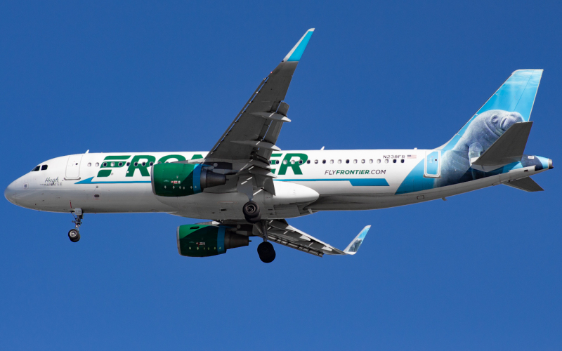 Photo of N238FR - Frontier Airlines Airbus A320 at Tpa  on AeroXplorer Aviation Database