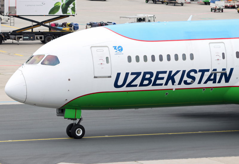 Photo of UK78701 - Uzbekistan Airways Boeing 787-8 at FRA on AeroXplorer Aviation Database