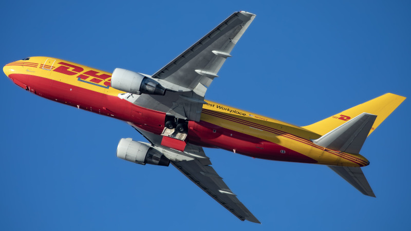 Photo of N656GT - DHL Boeing 767-200F at IAH on AeroXplorer Aviation Database