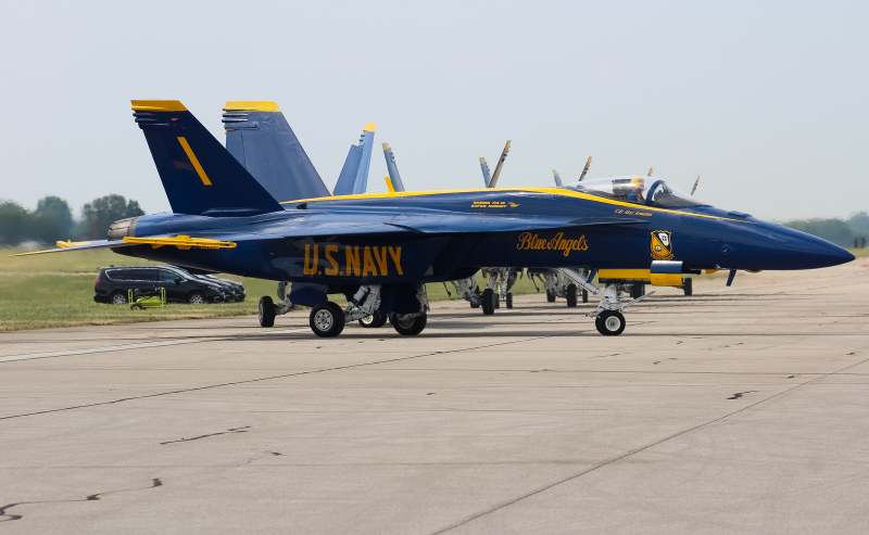 Photo of 165666 - Blue Angels Boeing F/A-18E/F Super Hornet at DAY on AeroXplorer Aviation Database