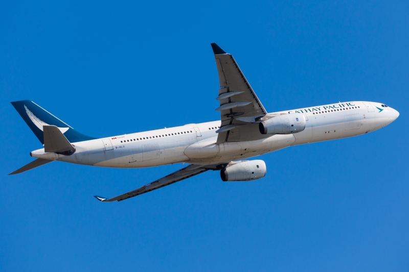 Photo of B-HLU - Cathay Pacific Airbus A330-300 at HKG on AeroXplorer Aviation Database