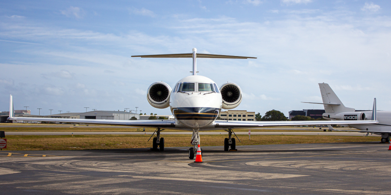 Photo of N44CE - PRIVATE Gulfstream IV at FXE on AeroXplorer Aviation Database