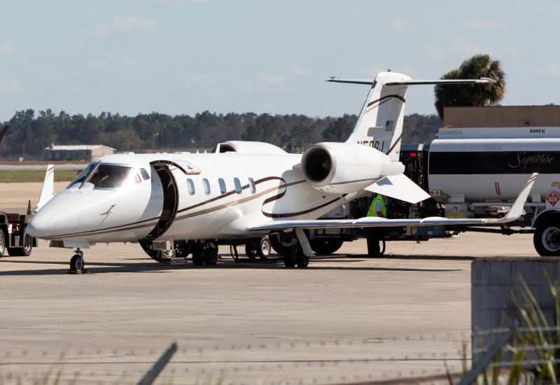 Photo of N50GJ - PRIVATE Bombardier Learjet 60 at MCO on AeroXplorer Aviation Database