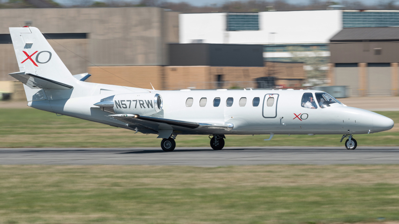 Photo of N577RW - Red Wing Aviation Cessna 560 Citation Ultra at MTN on AeroXplorer Aviation Database