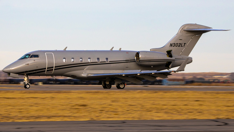 Photo of N302LT - PRIVATE Bombardier Challenger 350  at GXY on AeroXplorer Aviation Database