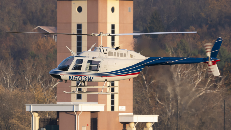 Photo of N503Y - PRIVATE Bell 206 at FDK on AeroXplorer Aviation Database