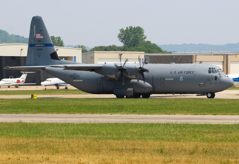 Photo of 75865 - USAF - United States Air Force Lockheed C-130J Hercules at LUK on AeroXplorer Aviation Database