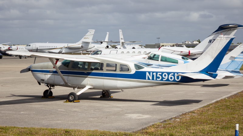 Photo of N1596U - PRIVATE Cessna 206 at APF on AeroXplorer Aviation Database