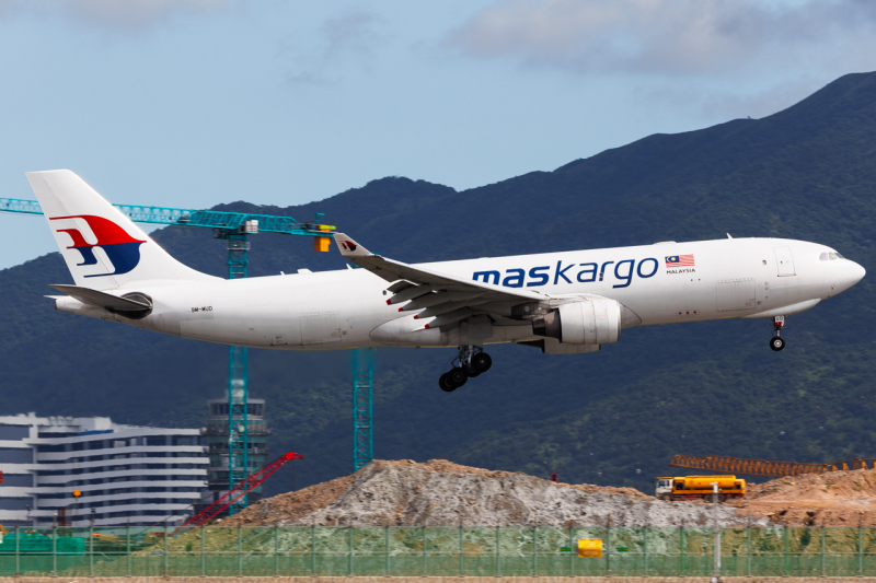 Photo of 9M-MUD - MASkargo Airbus A330-200F at HKG on AeroXplorer Aviation Database
