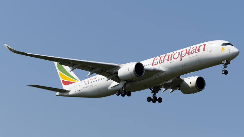 Photo of ET-AVD - Ethiopian Airlines Airbus A350-900 at IAD on AeroXplorer Aviation Database