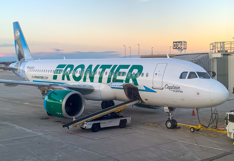 Photo of N322FR - Frontier Airlines Airbus A320NEO at MKE on AeroXplorer Aviation Database