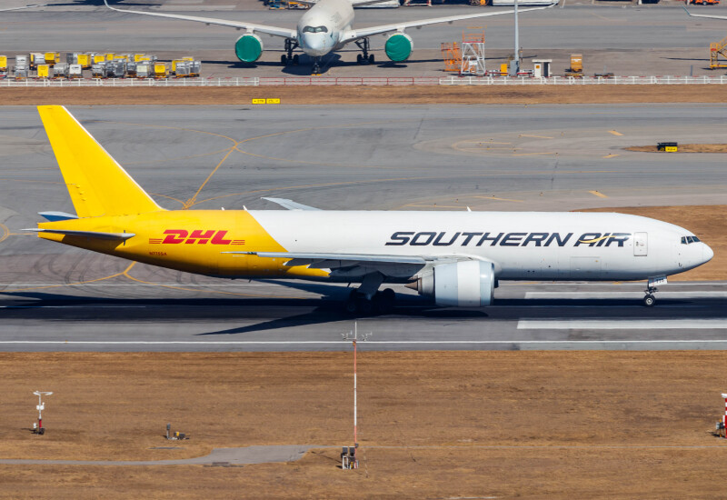 Photo of N775SA - Southern Air Cargo Boeing 777-F at HKG on AeroXplorer Aviation Database
