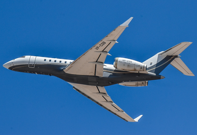 Photo of VP-CSB - PRIVATE Bombardier BD-700-1A11 Global 5000 at TLV on AeroXplorer Aviation Database