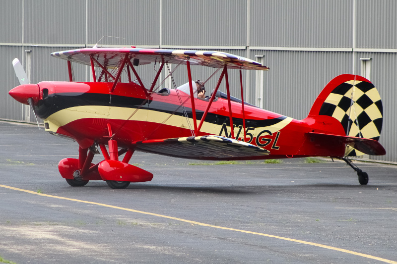 Photo of N15GL - PRIVATE  WACO 2T-1A-2 at LUK on AeroXplorer Aviation Database