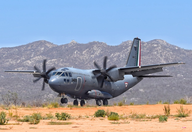 Photo of 3401 - Mexican Air Force  Alenia C-27J Spartan  at CSL on AeroXplorer Aviation Database