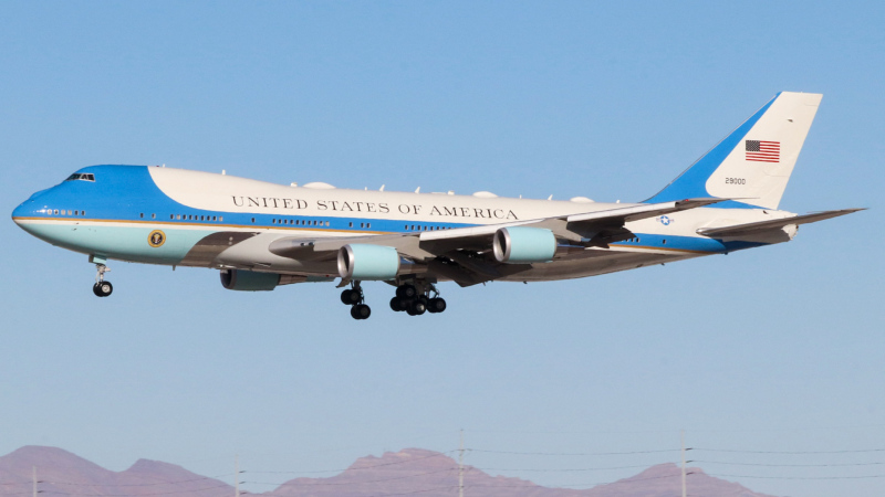 Photo of 92-9000 - USAF - United States Air Force Boeing VC-25A at LAS on AeroXplorer Aviation Database