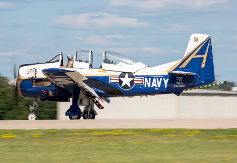 Photo of N289RD - PRIVATE North American T-28C Trojan at OSH on AeroXplorer Aviation Database