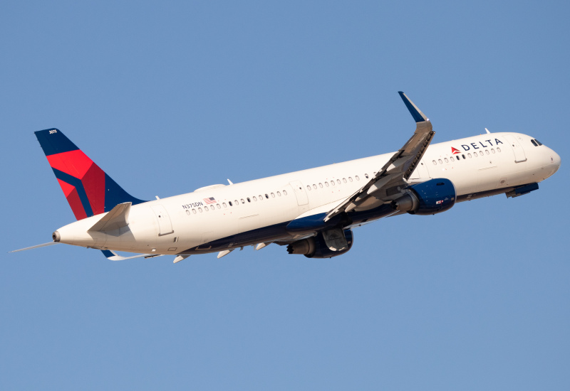 Photo of N375DN - Delta Airlines Airbus A321-200 at SAT on AeroXplorer Aviation Database