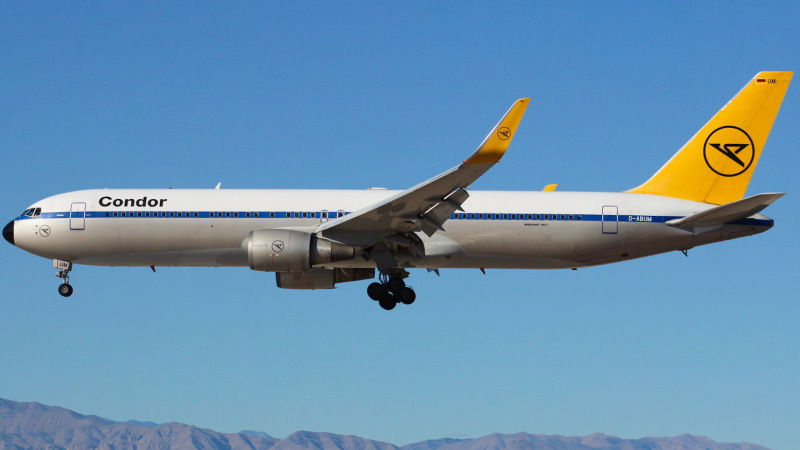 Photo of D-ABUM - Condor Boeing 767-300 at LAS on AeroXplorer Aviation Database