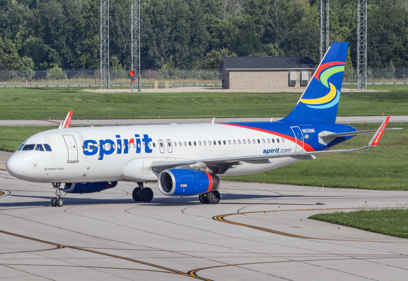 Photo of N635NK - Spirit Airlines Airbus A320 at CMH on AeroXplorer Aviation Database