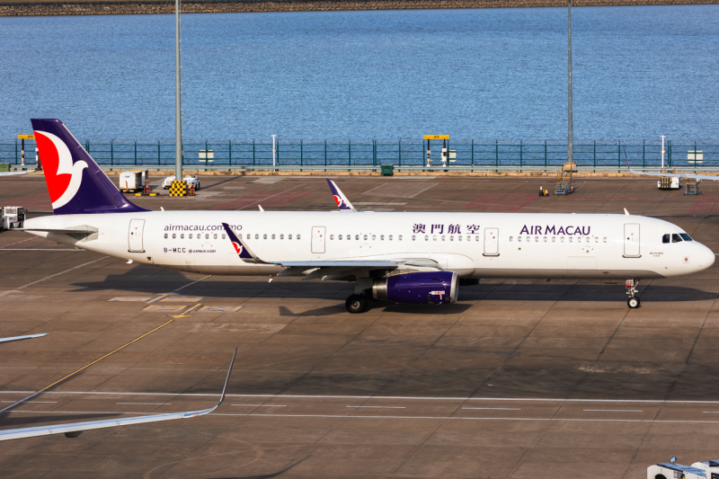 Photo of B-MCC - Air Macau Airbus A321-200 at MFM on AeroXplorer Aviation Database