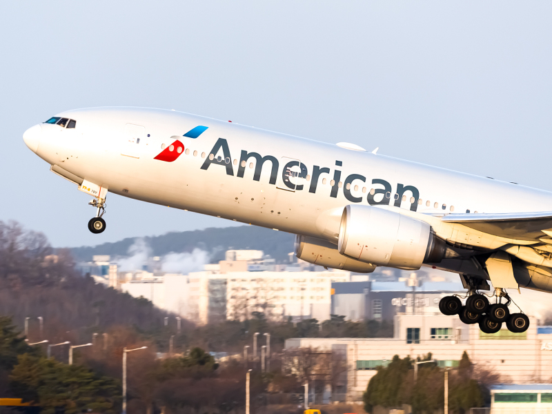 Photo of N765AN - American Airlines Boeing 777-200ER at ICN on AeroXplorer Aviation Database