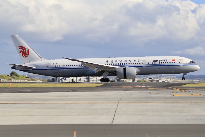 Photo of B-1467 - Air China Boeing 787-9 at AKL on AeroXplorer Aviation Database