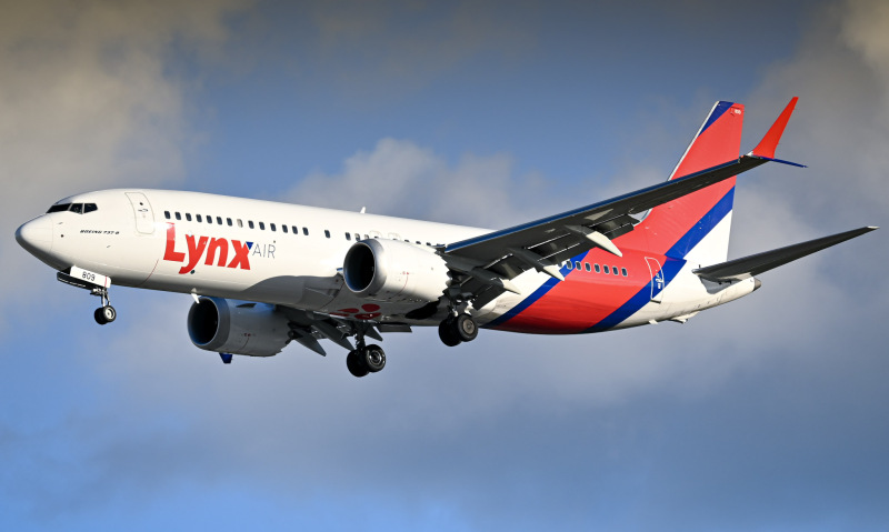 Photo of C-GJHK - Lynx Air International Boeing 737 MAX 8 at MCO on AeroXplorer Aviation Database