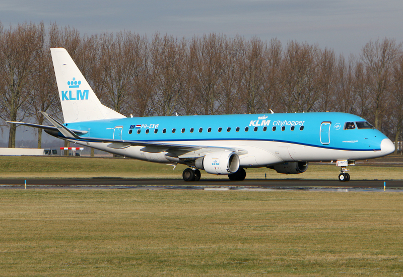 Photo of PH-EXW - KLM Cityhopper Embraer E170 at AMS  on AeroXplorer Aviation Database