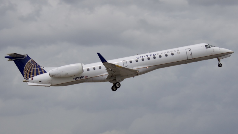 Photo of N12201 - United Express Embraer ERJ145 at IAH on AeroXplorer Aviation Database