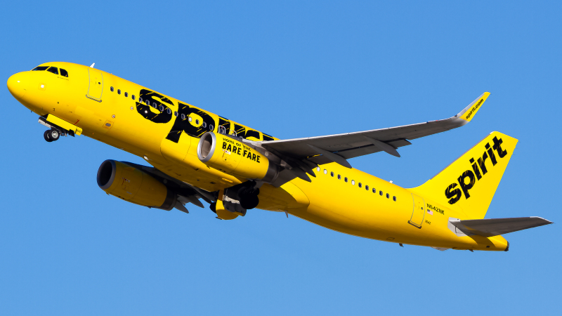 Photo of N642NK - Spirit Airlines Airbus A320 at LAX on AeroXplorer Aviation Database