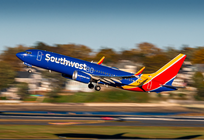 Photo of N8706W - Southwest Airlines Boeing 737 MAX 8 at BOS on AeroXplorer Aviation Database