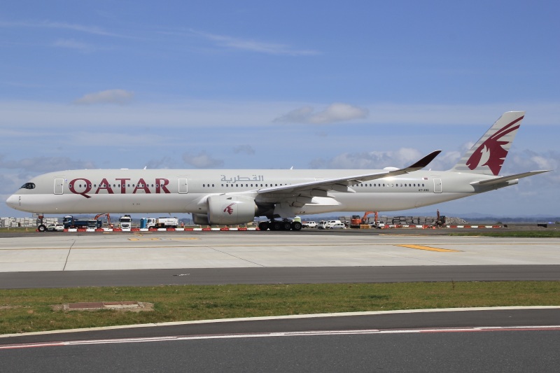 Photo of A7-ANQ - Qatar Airways Airbus A350-1000 at AKL on AeroXplorer Aviation Database