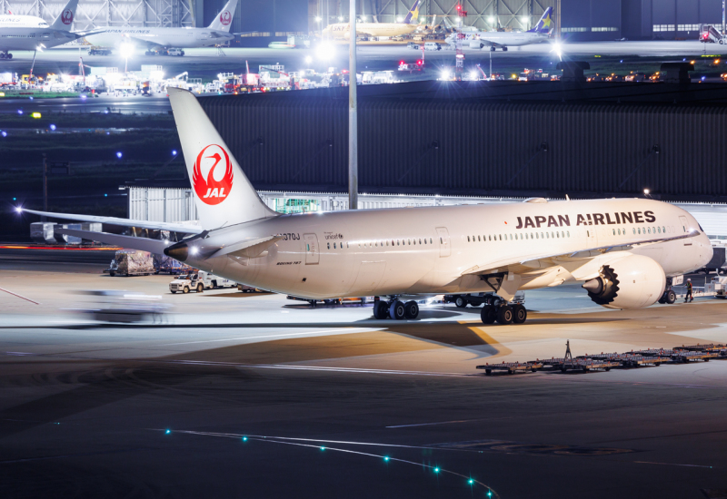 Photo of JA870J - Japan Airlines Boeing 787-9 at hnd on AeroXplorer Aviation Database