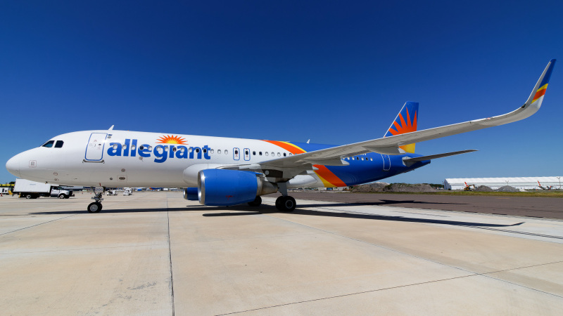 Photo of N205NV - Allegiant Air Airbus A320 at PIE on AeroXplorer Aviation Database