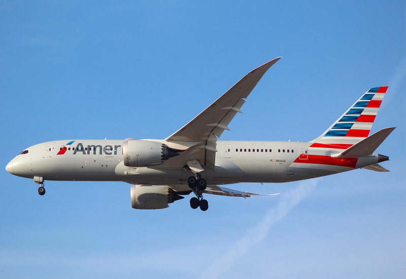 Photo of N816AA - American Airlines Boeing 787-8 at ORD on AeroXplorer Aviation Database