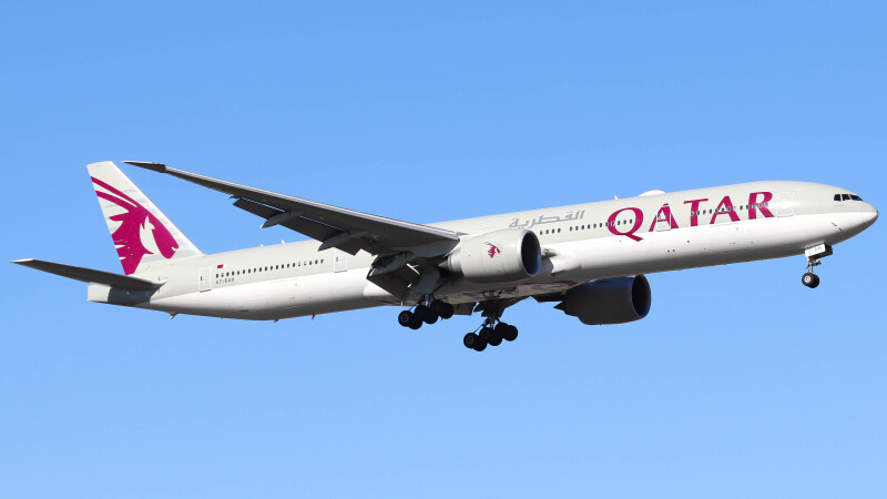 Photo of A7-BAH - Qatar Airways Boeing 777-300ER at MEL on AeroXplorer Aviation Database