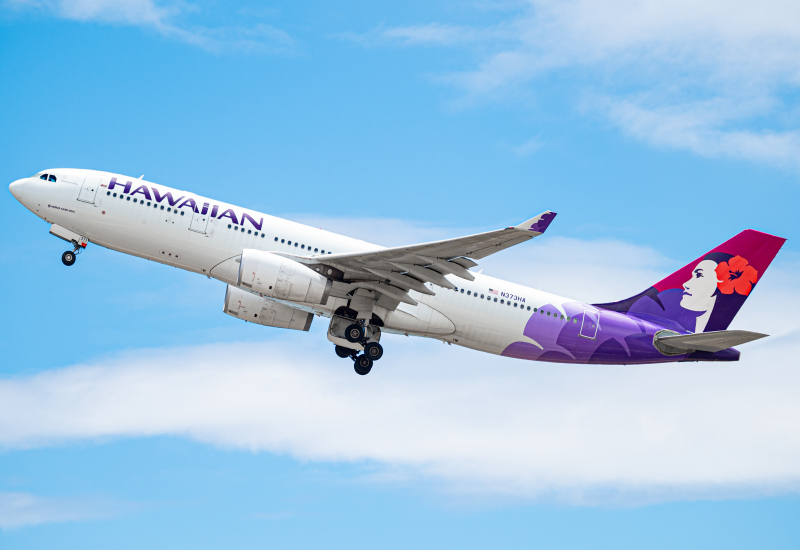 Photo of N373HA - Hawaiian Airlines Airbus A330-200 at HNL on AeroXplorer Aviation Database