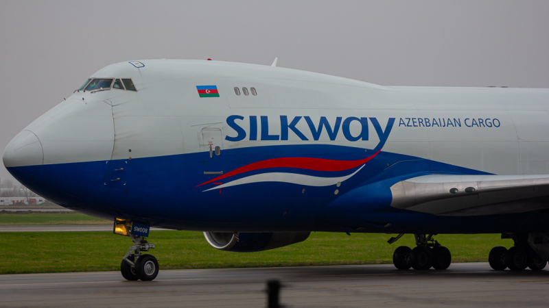 Photo of 4K-SW008 - Silkway Boeing 747-400F at LCK on AeroXplorer Aviation Database