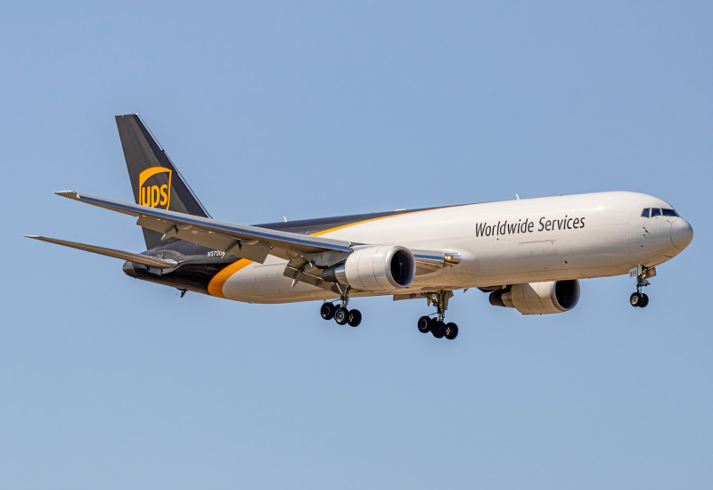Photo of N370UP - United Parcel Service Boeing 767-300F at BOI on AeroXplorer Aviation Database