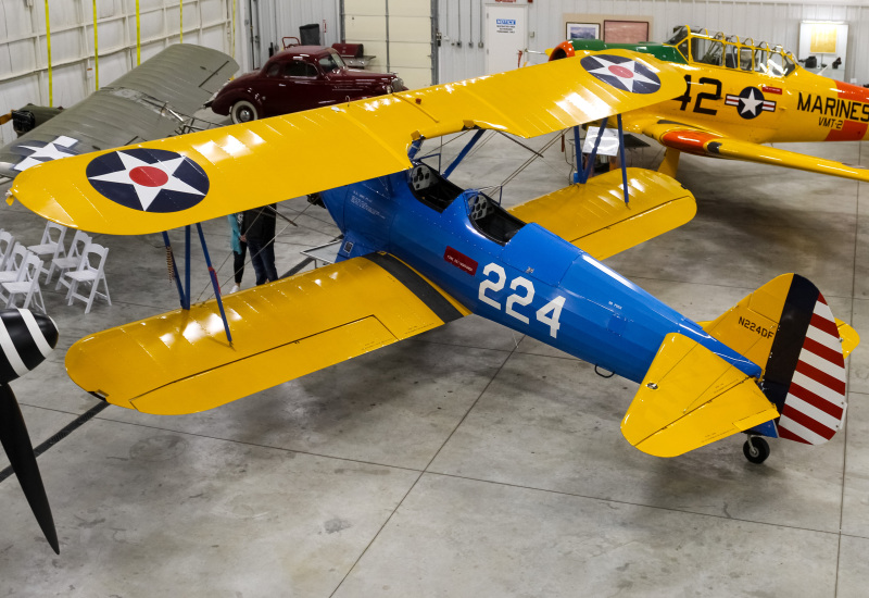 Photo of N224DF - PRIVATE Boeing Stearman at N/A on AeroXplorer Aviation Database