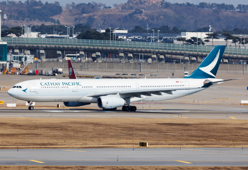 Photo of B-HLQ - Cathay Pacific Airbus A330-300 at ICN on AeroXplorer Aviation Database