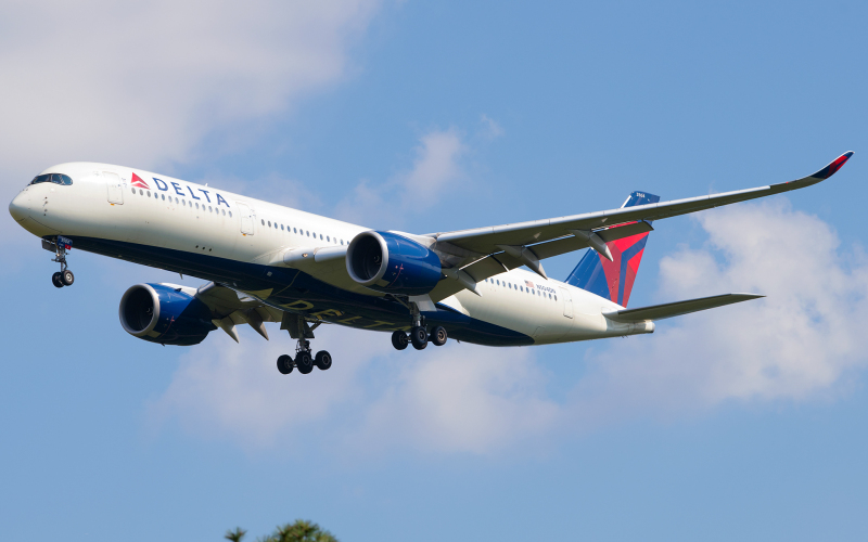 Photo of N504DN - Delta Airlines Airbus A350-900 at IAD on AeroXplorer Aviation Database