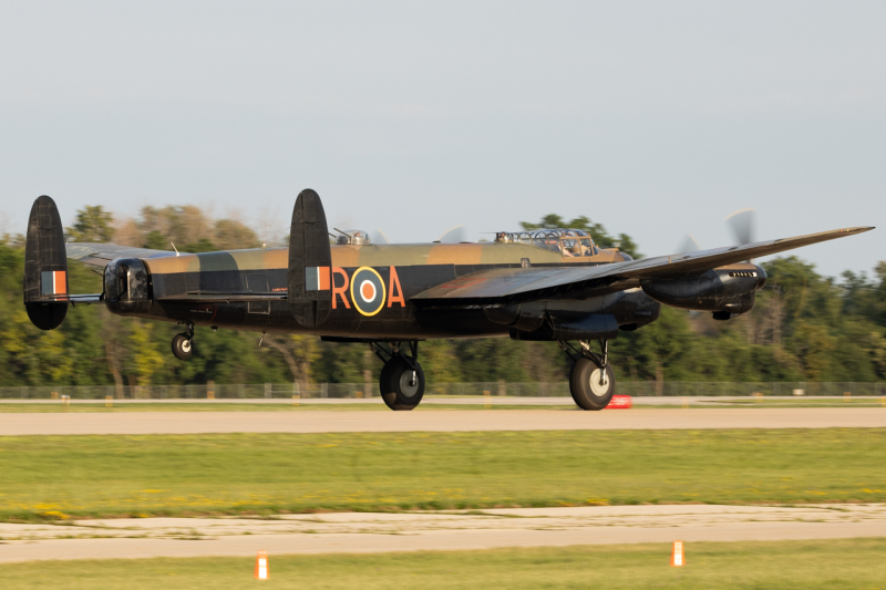 Photo of C-GVRA - Canadian Warplane Heritage Museum  Avro Lancaster at OSH on AeroXplorer Aviation Database