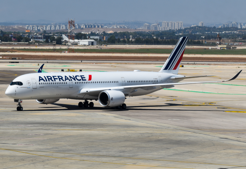 Photo of F-HTYK - Air France Airbus A350-900 at TLV on AeroXplorer Aviation Database