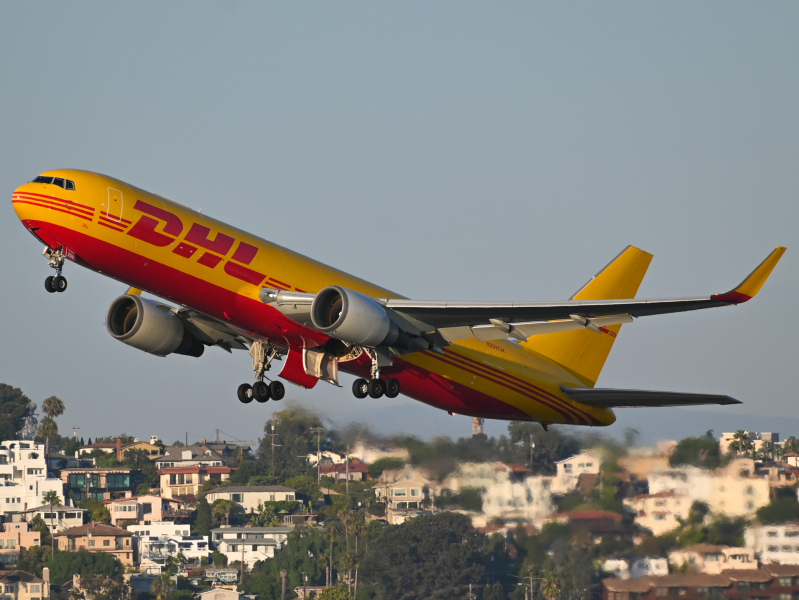 Photo of N298CM - DHL Boeing 767-300F at SAN on AeroXplorer Aviation Database