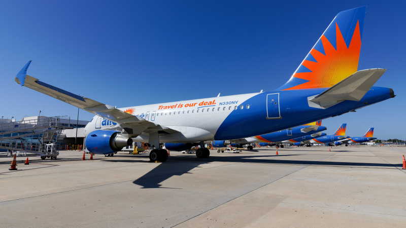 Photo of N330NV - Allegiant Air Airbus A319 at PIE on AeroXplorer Aviation Database