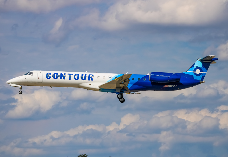 Photo of N11565 - Contour Airlines Embraer ERJ145 at BWI on AeroXplorer Aviation Database